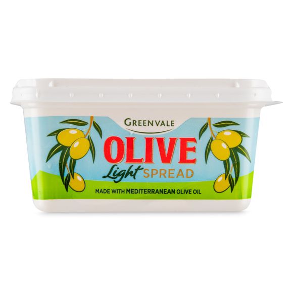 Greenvale Light Olive Spread 500g